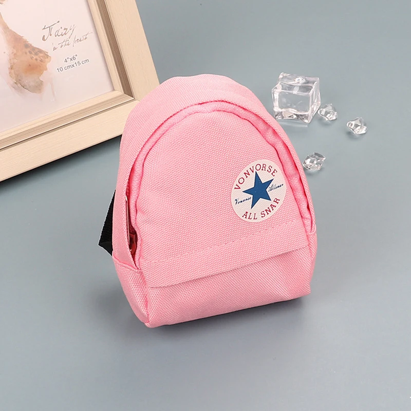 

Fashion Canvas Wallet Creative Mountaineering Backpack Cute Storage Bag Key Earphone Zipper Coin Purse Women Wallets