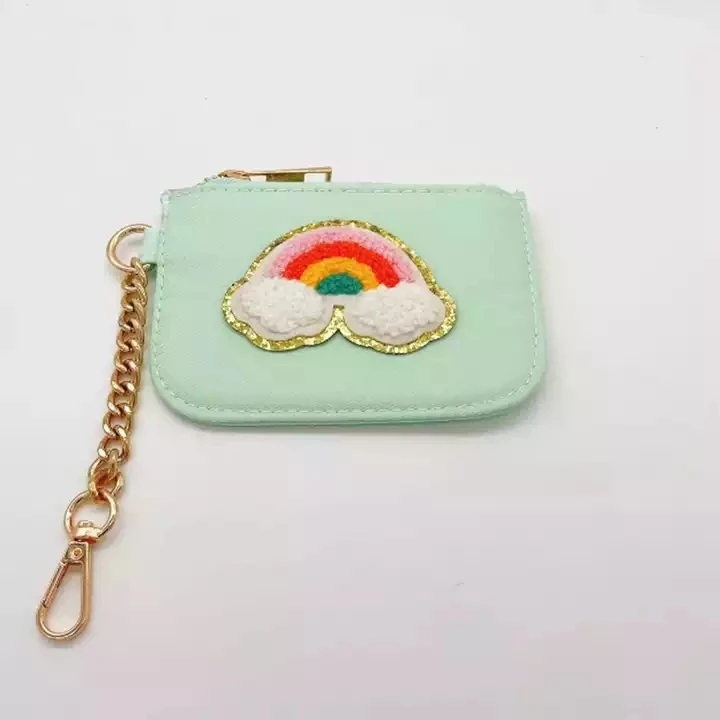 Nylon Fabric Pouch Waterproof Coin Purse Portable Card Holder Wallet Purse ID Holder Zipper Wallet Outdoor Coin Money Bags