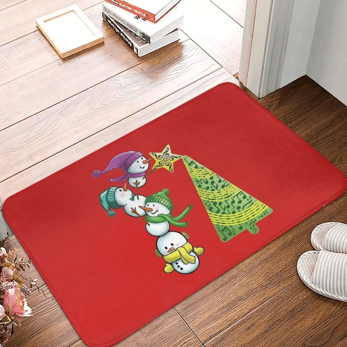 

Musical Christmas 40x60cm Carpet Polyester Floor Mats Mats Customizable Bathroom Outdoor