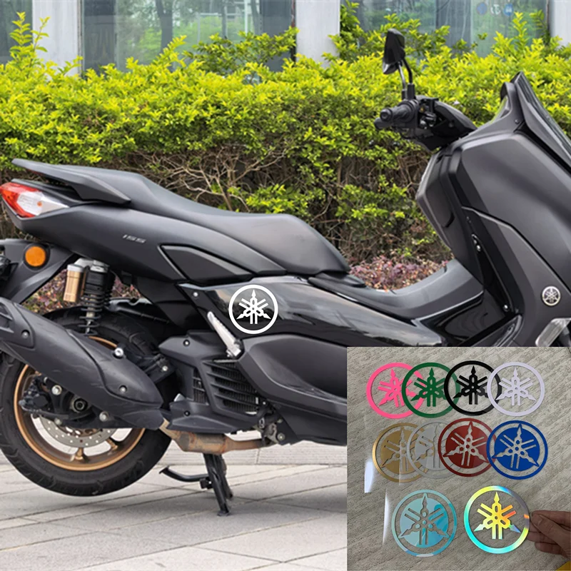 

2Pcs Yamaha Motorcycle Sticker Motorboat Fuel Tank Vinyl Waterproof Sticker For Yamaha Mt-09 NMAX155 Tracer Ténéré AEROX Refit