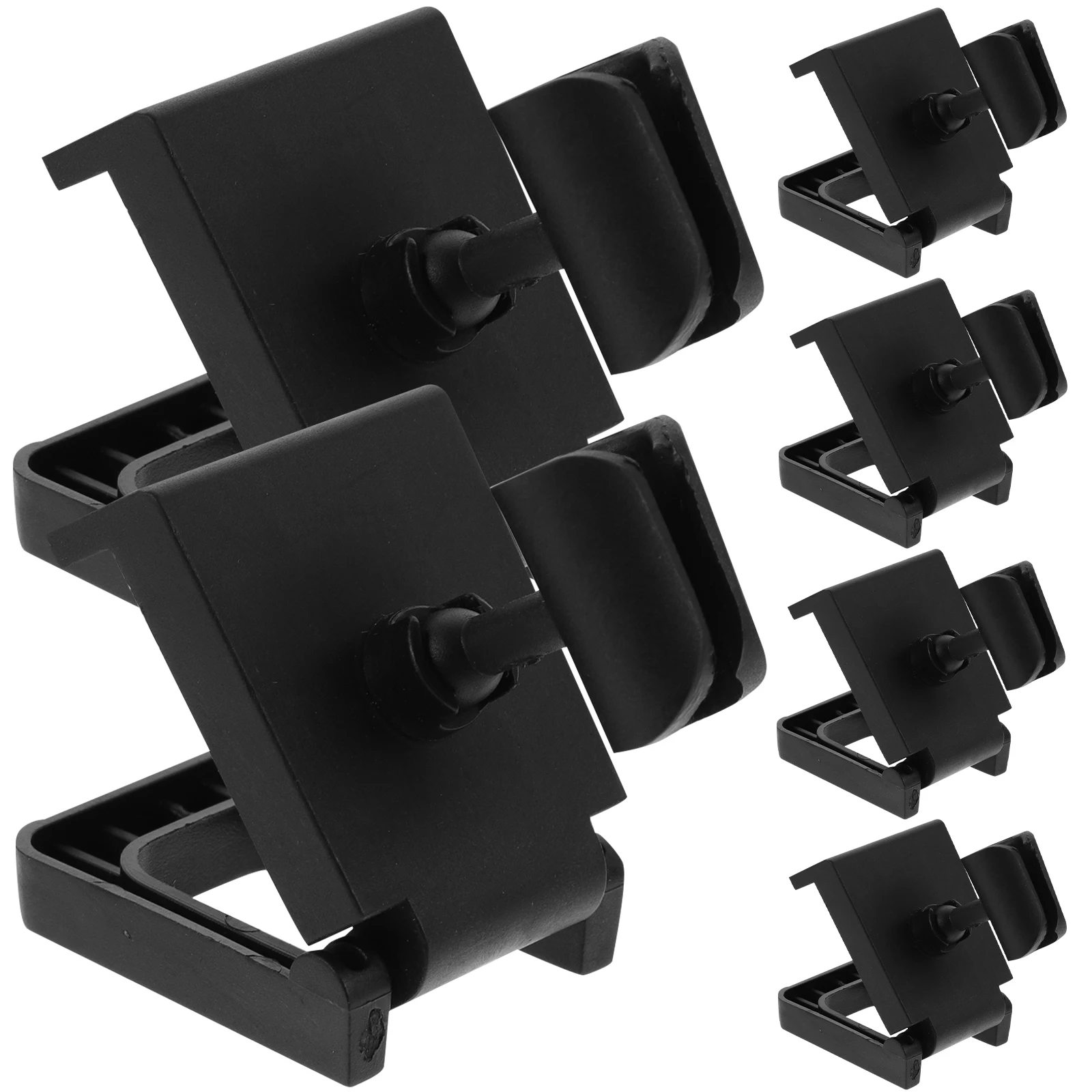 

6 Pcs Mobile Phone Microphone Stand Adjustment Table Mount Mounting Clamp Holder Desktop
