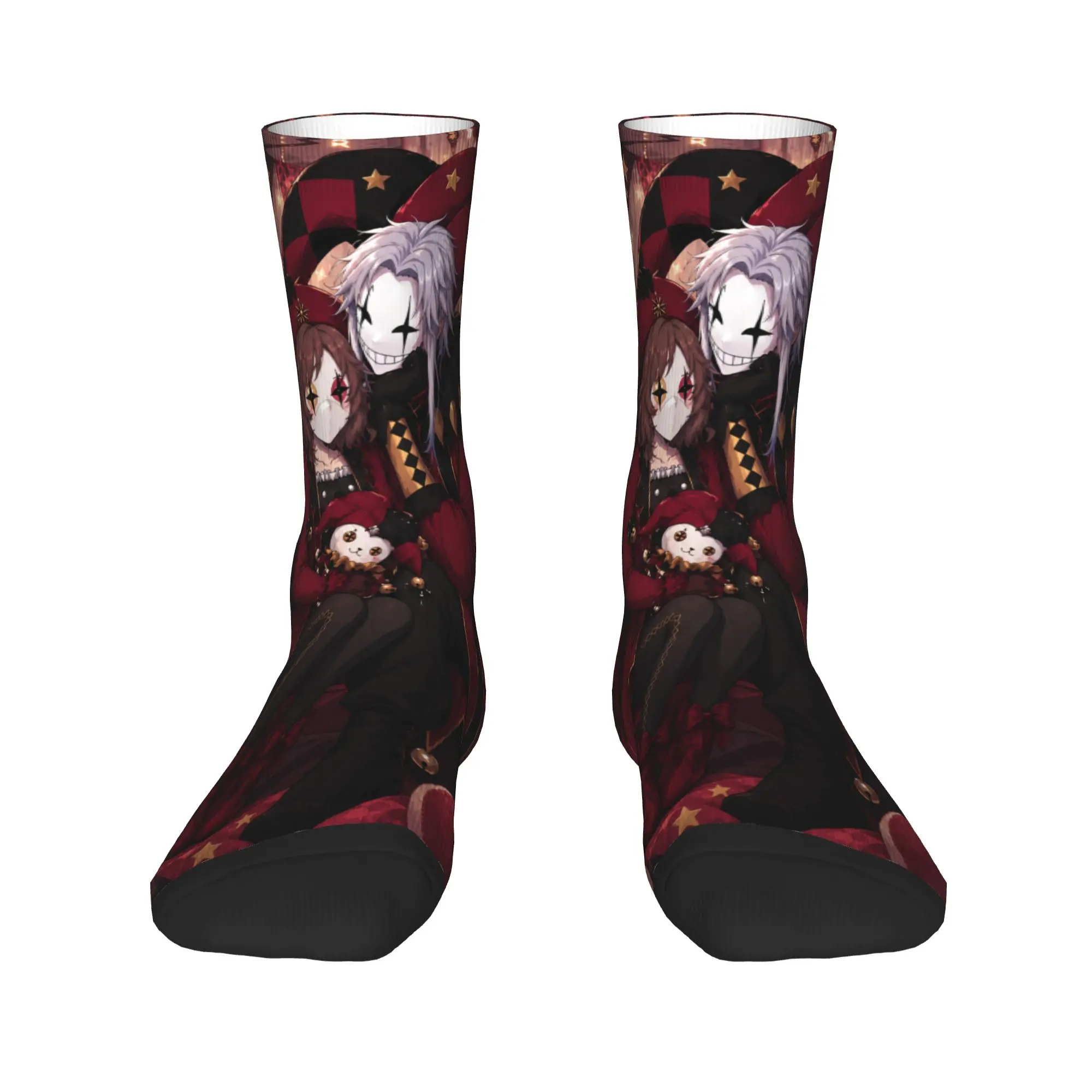 Freak Circus Sweet Couple Socks  Printed Stockings Non Slip Couple Socks High Quality Autumn Funny Outdoor Socks