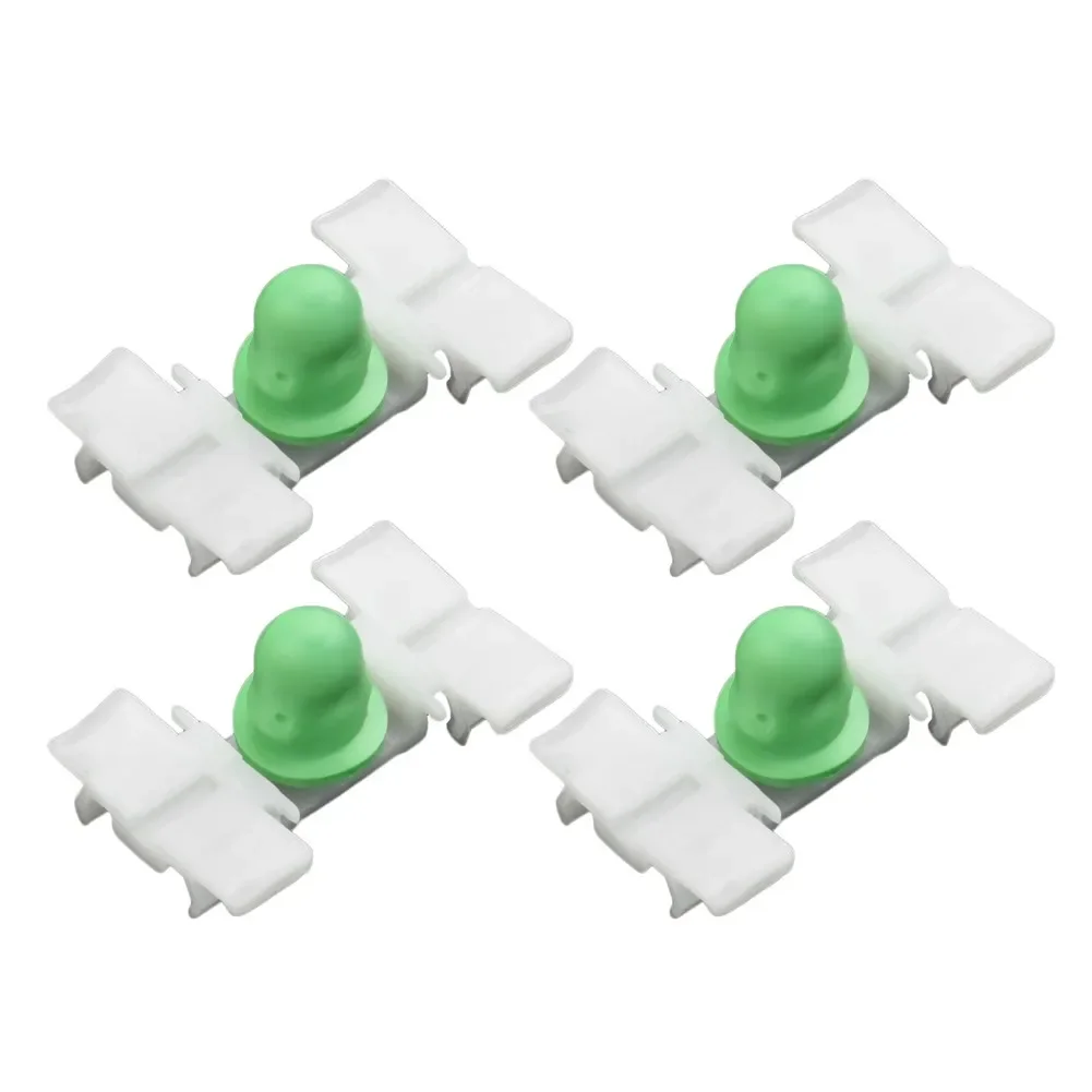 Decorative Strip Door Clips Push Pin Plastic White+Green Moulding Push pin Bump E36 E46 323 325 328 330 Exterior