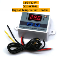 XH-W3001 Digital Temperature Control Microcomputer Thermometer Thermostat Switch Thermoregulator 12V/24V/220V 10A