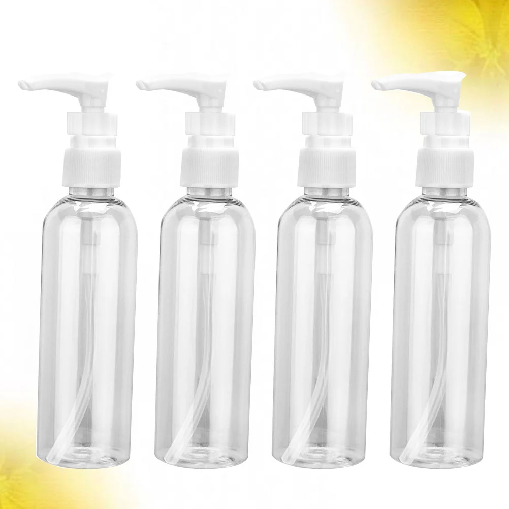 

4 Pcs Travel Containers for Separeted Empty Lotion Handwashing Fluid