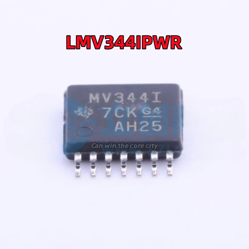 

50 PCS / LOT New LMV344IPWR screen printing MV344I LMV344I operational amp package TSSOP14 original