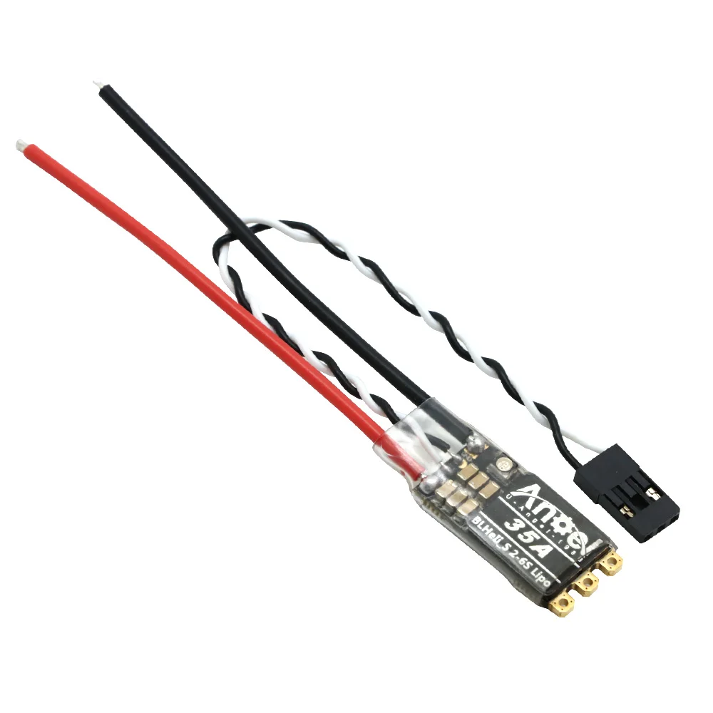 Rc 35A 45A BLHeli_S ESC soporte 2-6S fuente de alimentación DShot150/300/600 Oneshot125 para RC FPV Quadcopter avión Drone