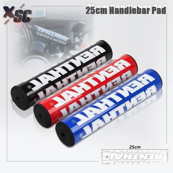 25 センチメートルオートバイラウンドクッションクロスバーフォーム胸パッドレンタルプロテーパーハンドルバー SXF EXC CRF YZ YZF KX KXF KLX WR WRF