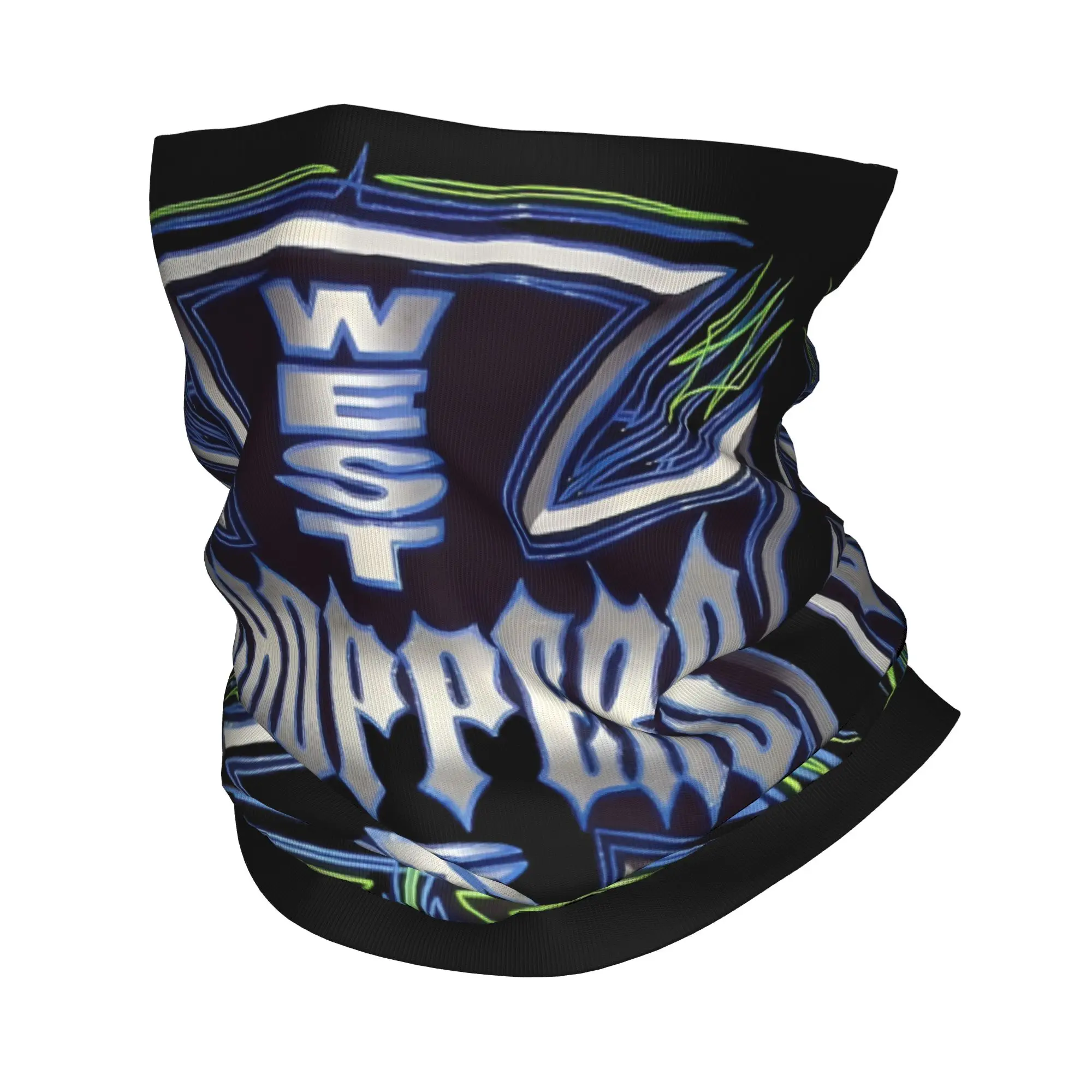 Custom Coast  Skull Bandana Neck Gaiter UV Protection Face Scarf Cover Men Women Motor Headband Tube Balaclava
