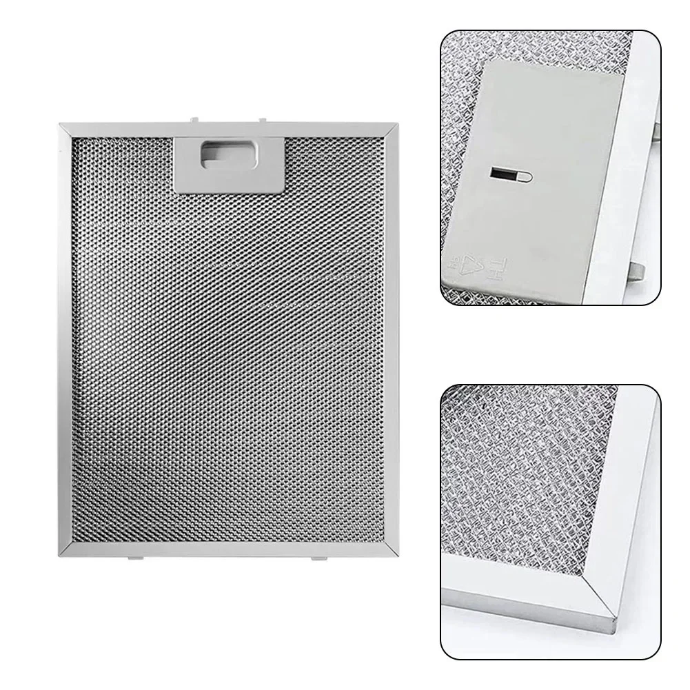 Cooker Hood Filters Range Hood Filter Kitchen Extractor Ventilation 230x260x9mm Stainless Steel Filter Mesh