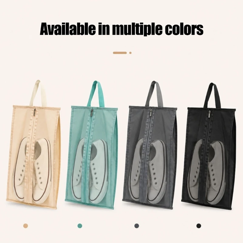 Travel shoe bag Portable Packing Storage Organizers with Handle for gym packing J0MC