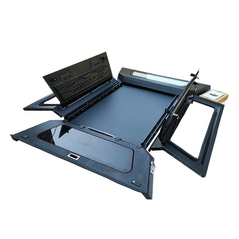 

Modified 5-foot cargo box split three-door high cover trunk cover modification accessories