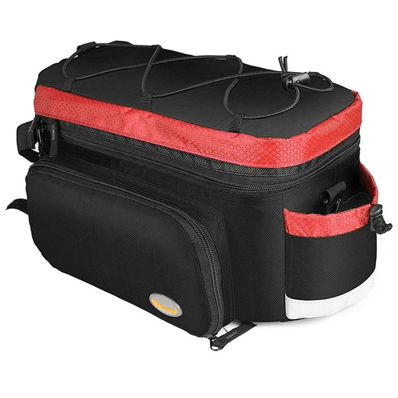 Bicycle Water Repellent Pannier Bag Large Capacity Durable Rear Seat Trunk Bag Luggage Carrier Cycling Pouch