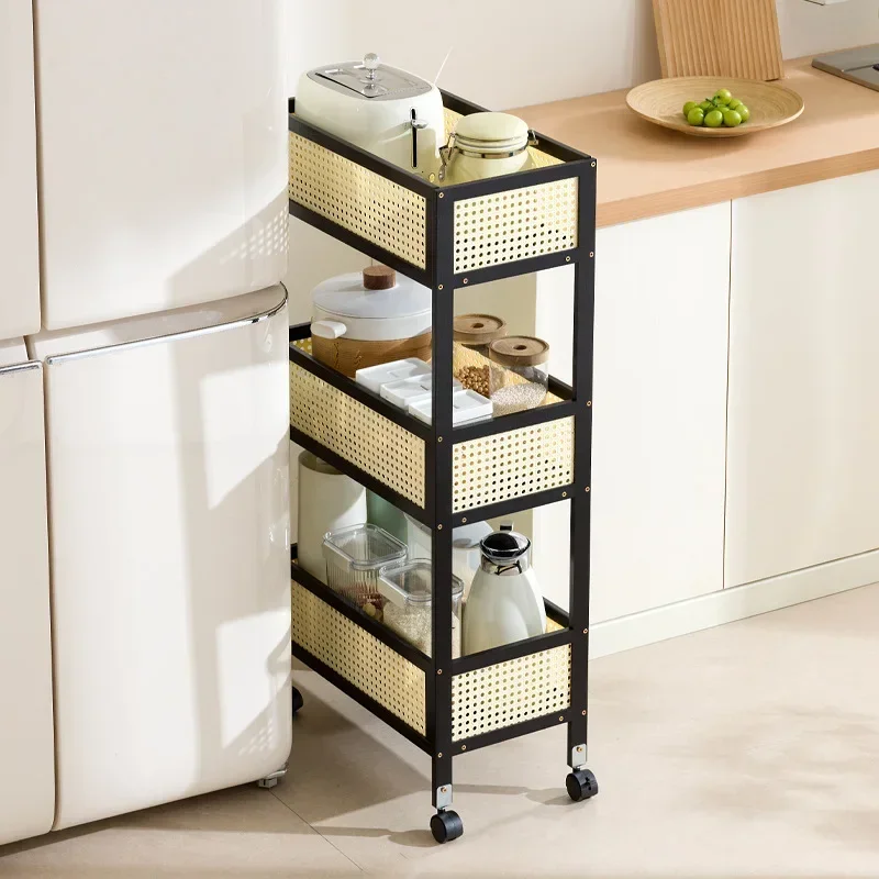 Multi-functional Dining cart trolley Mobile hotel Commercial restaurant Withdrawal bowl Delivery dining cart Three-layer trolley