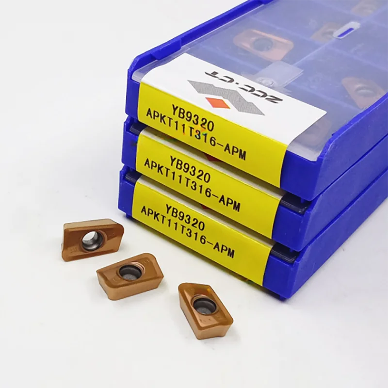 ZCC CT Milling Inserts APKT11T308-APM PM 100Pcs