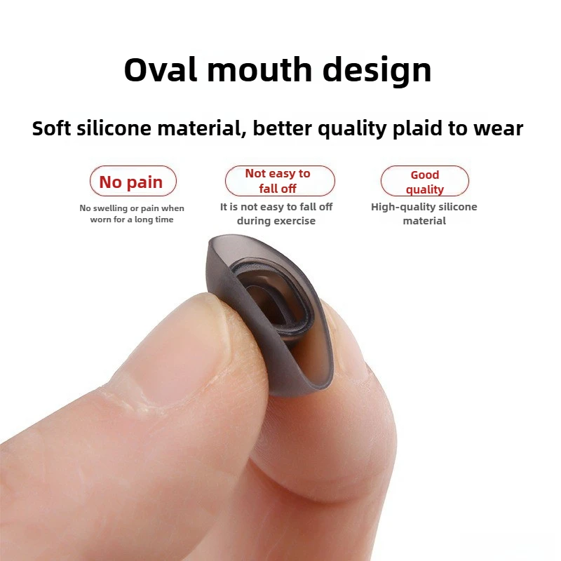 

Noise-Isolating Silicone Ear Tip Replacements - For Soundcore Liberty 4 NC/Anker Life P3/P2/985-4Pas, Soft Headphone Sleeves