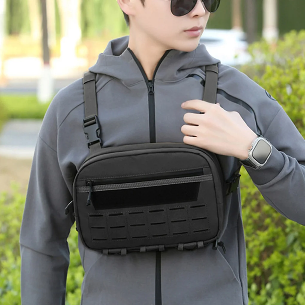 

Рыболовный жилет, сумка для снастей, нагрудные сумки, большая вместимость, несколько карманов, спорт на открытом воздухе, кемпинг, пеший туризм, рыбалка, охотничий пакет