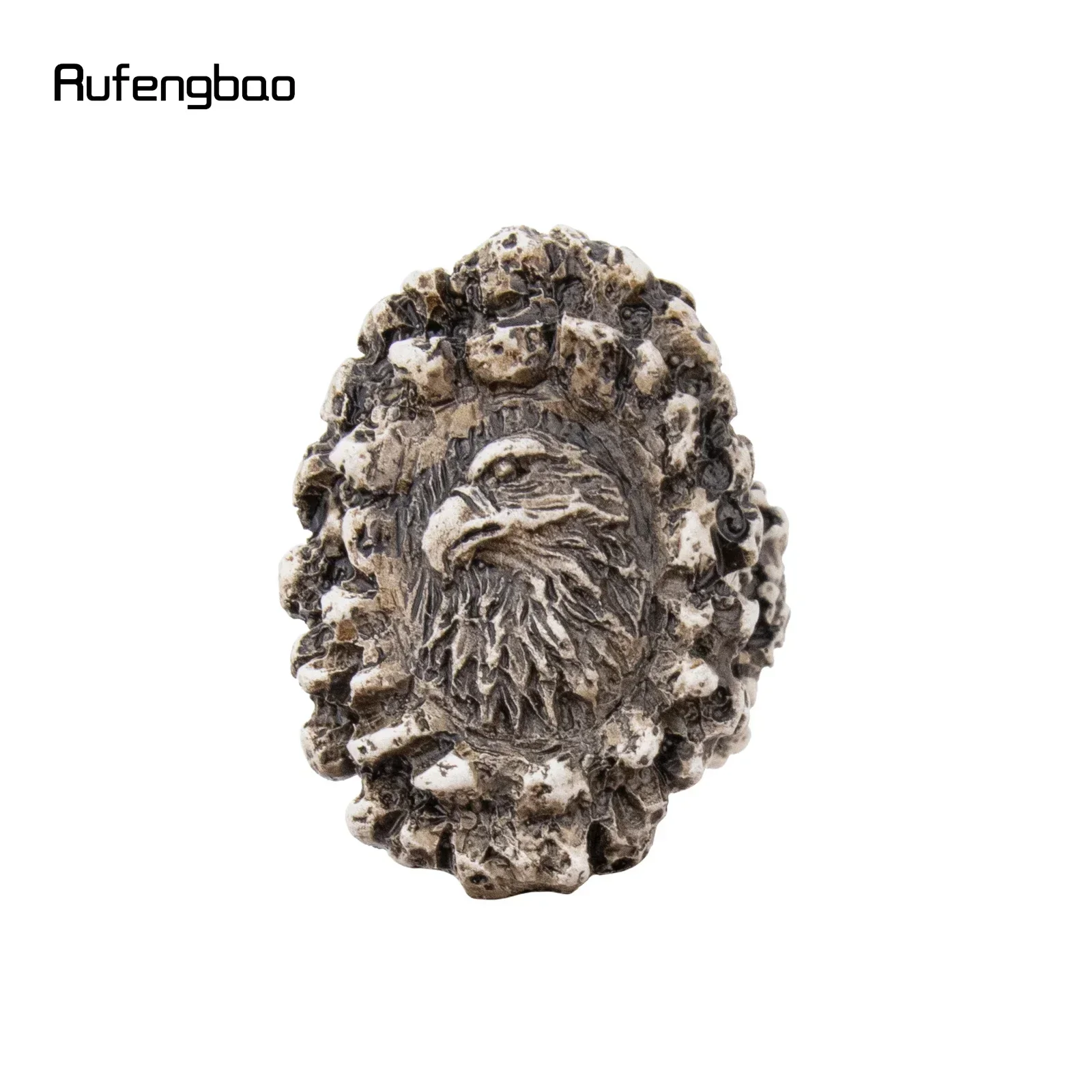 Silver Resin Eagle Tree Root Cane Fashion Stage Cane Decorative Stick Decorative Halloween Cosplay Parties, For Cosplay & Party
