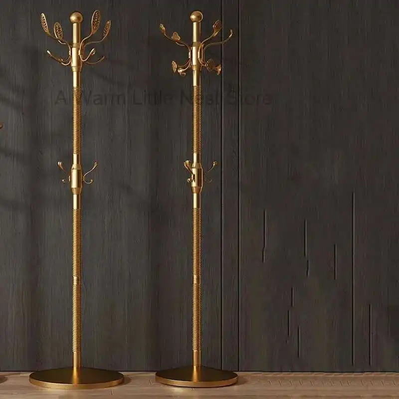 الذهب عرض معطف رفوف الطابق السراويل المعدنية رخيصة الحديثة معلقة المدخل الملابس معطف رفوف غرفة نوم Arara De Roupa المنتجات المنزلية