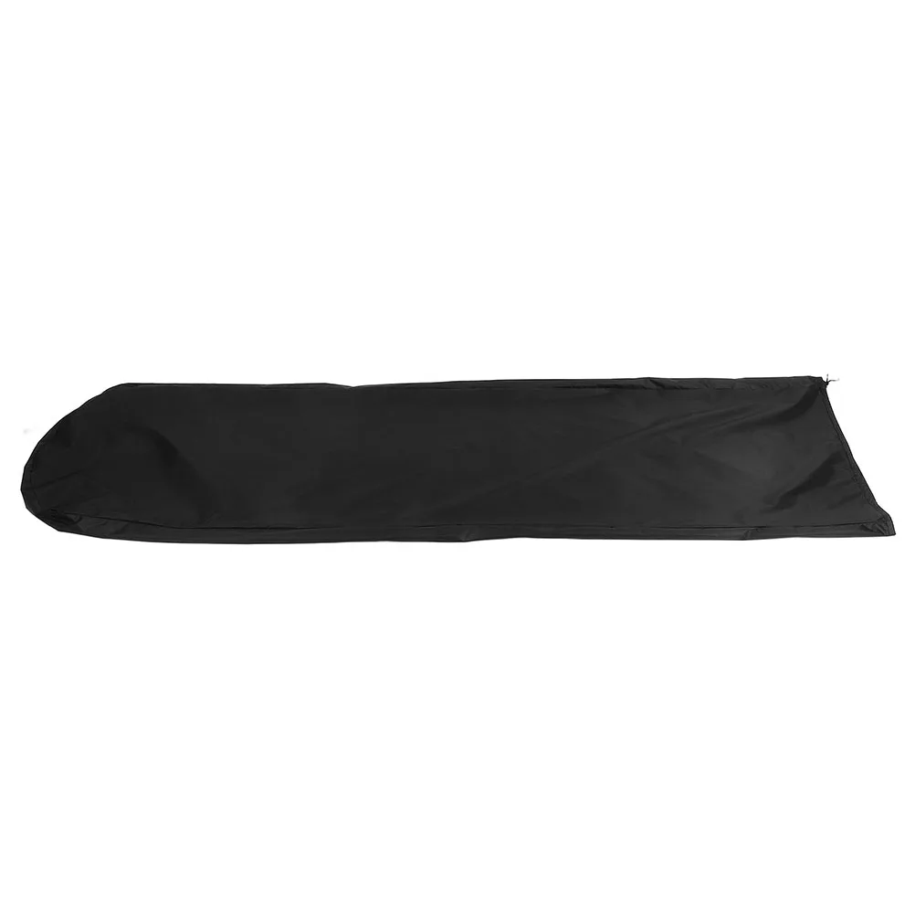 Couverture d'échelle extérieure pliante universelle, tissu Oxford imperméable noir, bords élastiques, protection anti-poussière pour escabeau