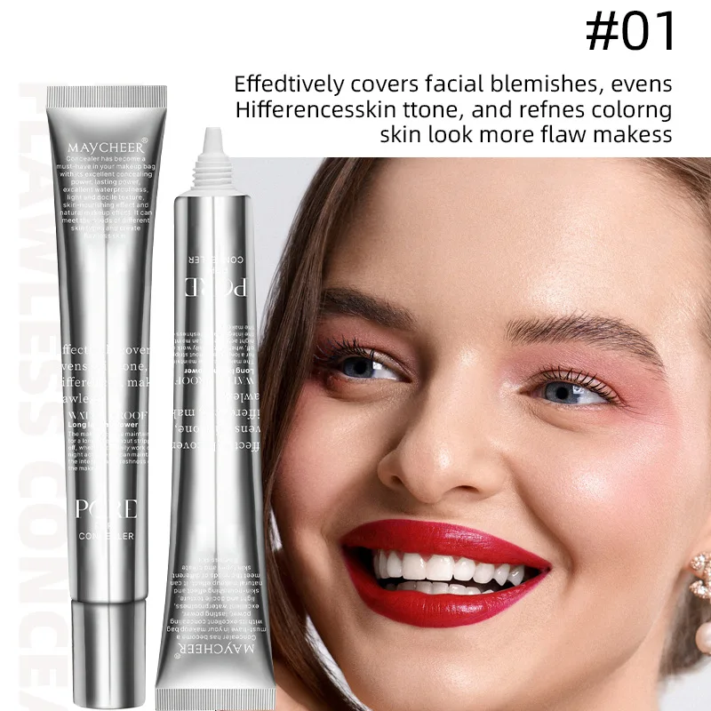 Correcteur liquide mat, 3 couleurs, haute couverture, imperméable, contrôle de l'huile, hydratant, longue durée, maquillage professionnel pour le visage