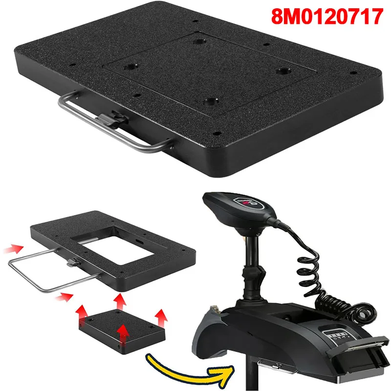 

8M 0120717 Комплект быстроразъемных монтажных кронштейнов серии Xi, замена комплекта монтажных кронштейнов для троллинговых двигателей MotorGuide, черный