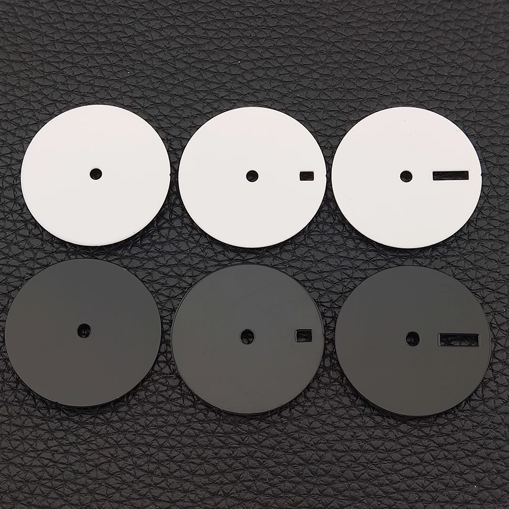 28.5mm Enamel Dial for Nh35 Movement Sterile Watch Face Compatible with Nh35/nh36/nh38/nh70/nh72 Watch Parts