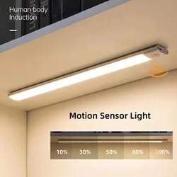 20/30/40 CENTIMETRI Luci Notturne Sensore di Movimento Ha Condotto La Luce USB Ricaricabile Senza Fili Sotto L'armadio Lampada Per Cucina Camera Da Letto Guardaroba siamoчник