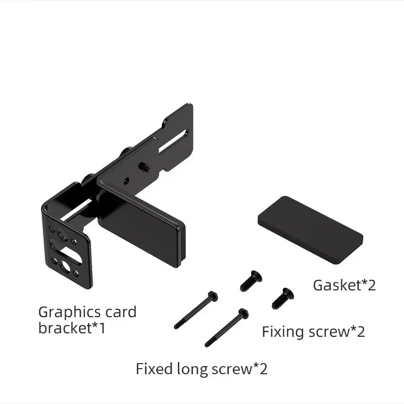 Computer Graphics Card Holder  Sea View Room  Chassis  Bottom Fan  Fixed Metal Bracket  Anti bending And Aagging L-Ahaped Jack
