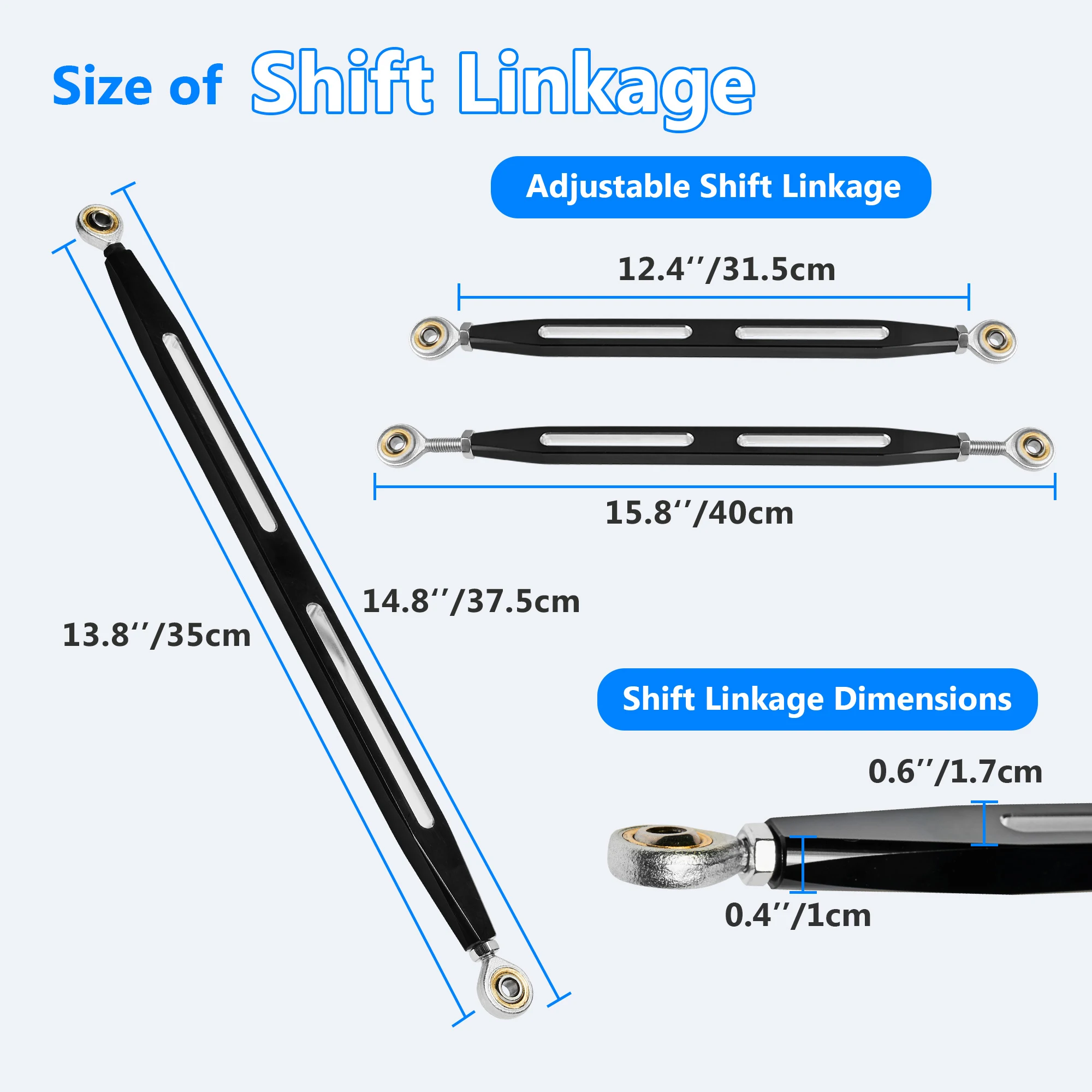 Motorcycle Rod Linkage Shift Linkage Gear Shifter Accessories for Indian Scouts Hussar Bobber and Scout Sixty 2015-2024