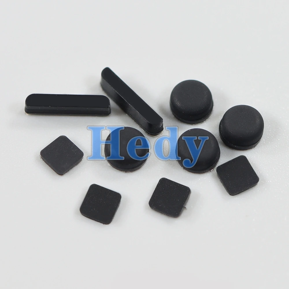 1 set di ricambio di alta qualità per DSI XL console vite piedini in gomma copertura per NDSi XL LL superiore schermo LCD viti copertura in gomma