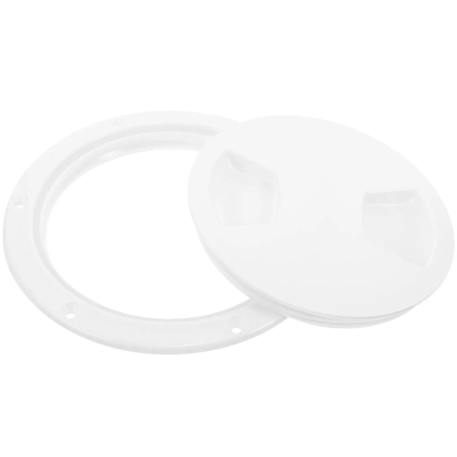 

5 Inch Deck Cover Non Skid Inspection Hatch for Boat Kayak RV Black Durable PC Material Waterproof Sealing Ring Marine Accessory