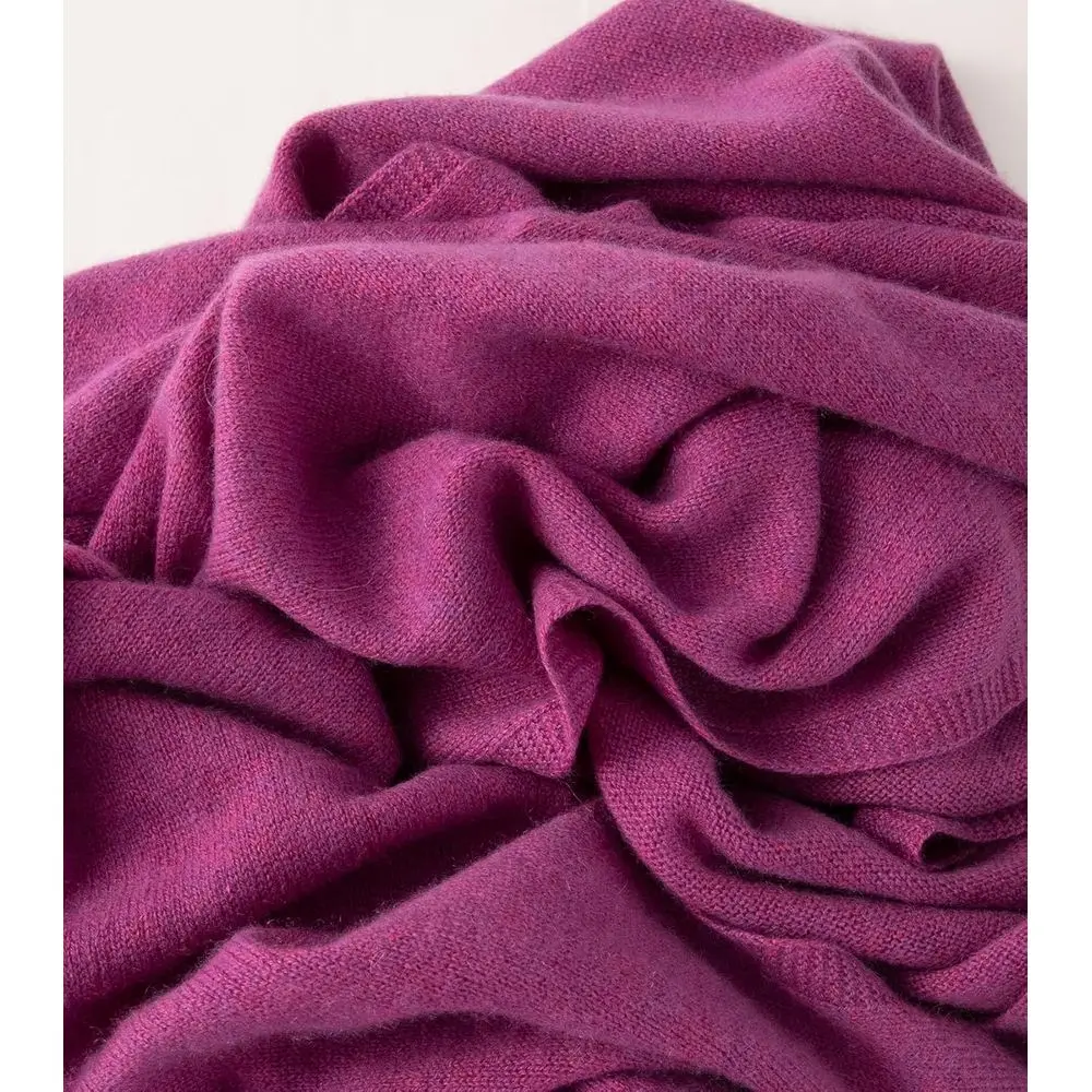 Luxurious Oversized Cashmere Pashmina Shawl, Soft Solid Stole Scarf with Gift Box for Women