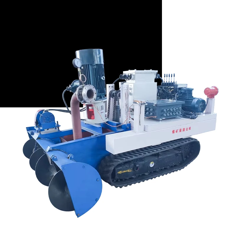 Hot Selling High-Power Motor Mine Sump Dredging Machine Hydraulic Control System Crawler Travel Device 30m/h Slurry Pump For