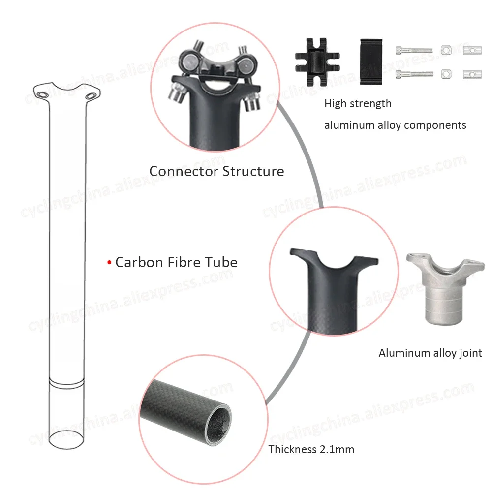 Race Face Next Series Mountain/Road Bike Seatpost Black Matte Full Carbon Fiber Bike Seatpost Offset 0mm Seat Tube Bicycle Parts