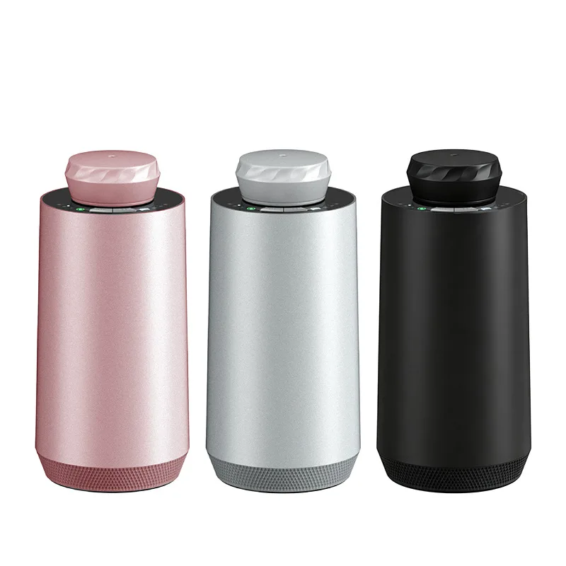 Car aromatherapy machine Two-fluid diffuser Anhydrous essential oil perfumer New aluminum alloy shell fragrance machine