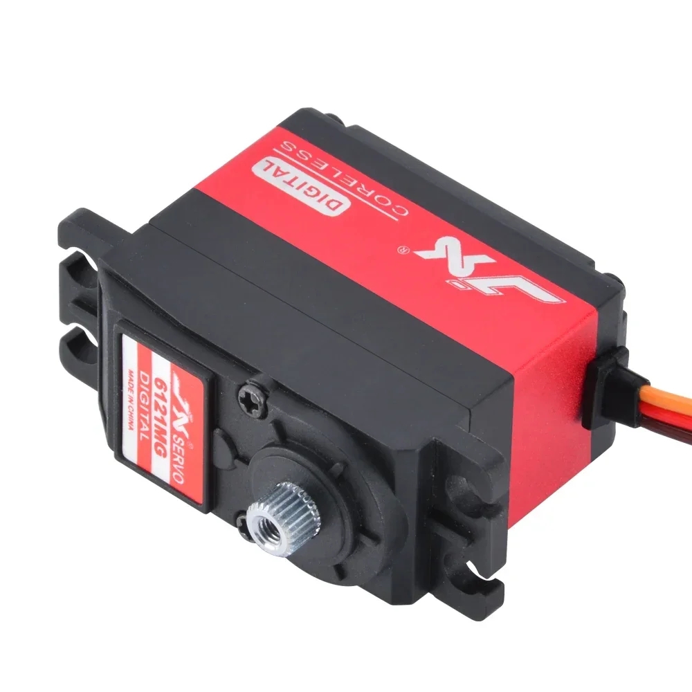JX PDI-6121MG Servo digitale 21KG 6V, ingranaggio in metallo impermeabile per aereo RC/elicottero/auto/robot, controllo della coppia elevata