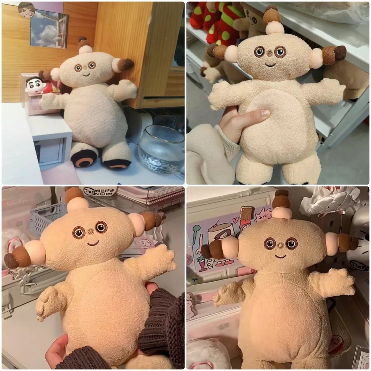 Cartone animato nel giardino notturno Makka Pakka peluche bambola di pezza compagno per bambini giocattolo per dormire cuscino da letto decorare regali di compleanno