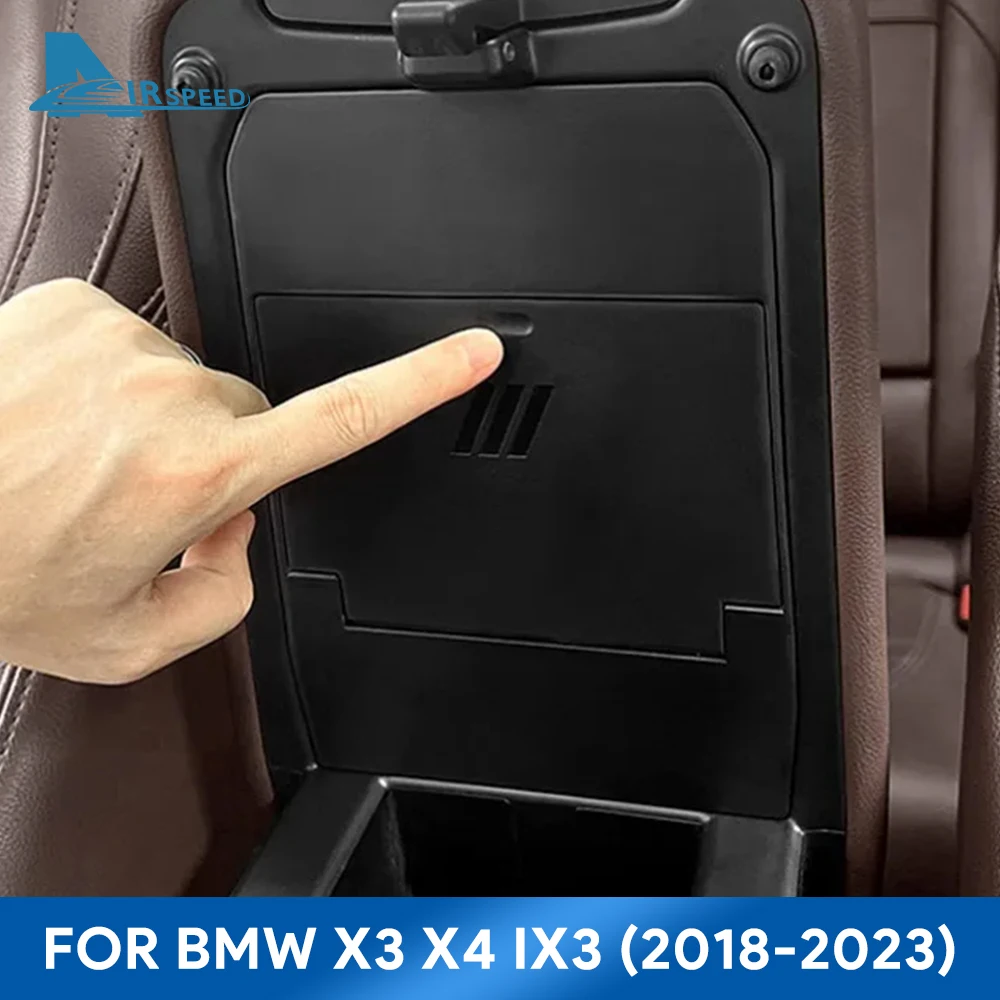 Car Armrest Hidden Storage Box for BMW X3 G01 iX3 X4 G02 2018-2023 Auto Product Interior Modification Organizer Accessories