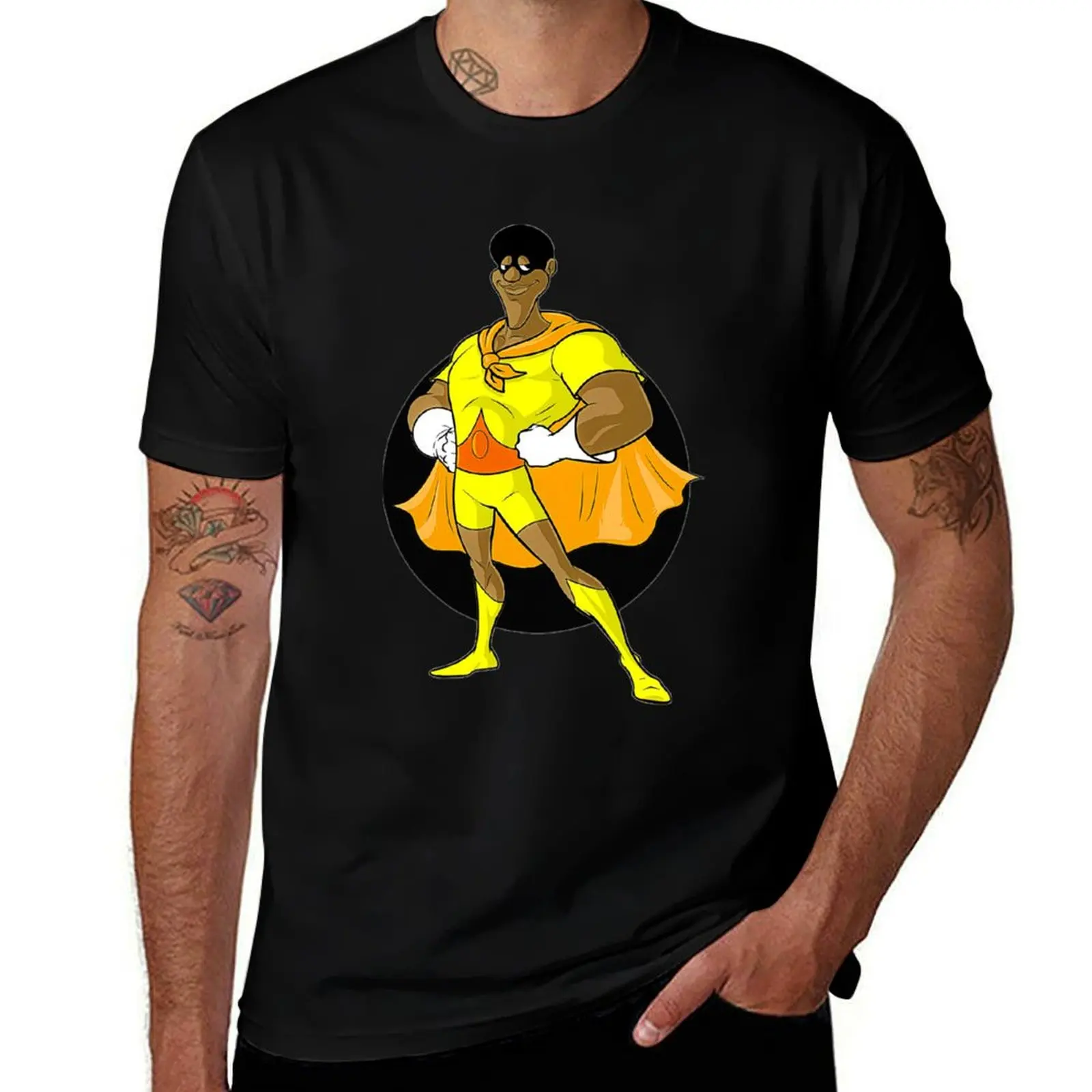 

brown hornet hero T-Shirt t shirts for man graphic tees cotton t shirts high quality T-Shirt