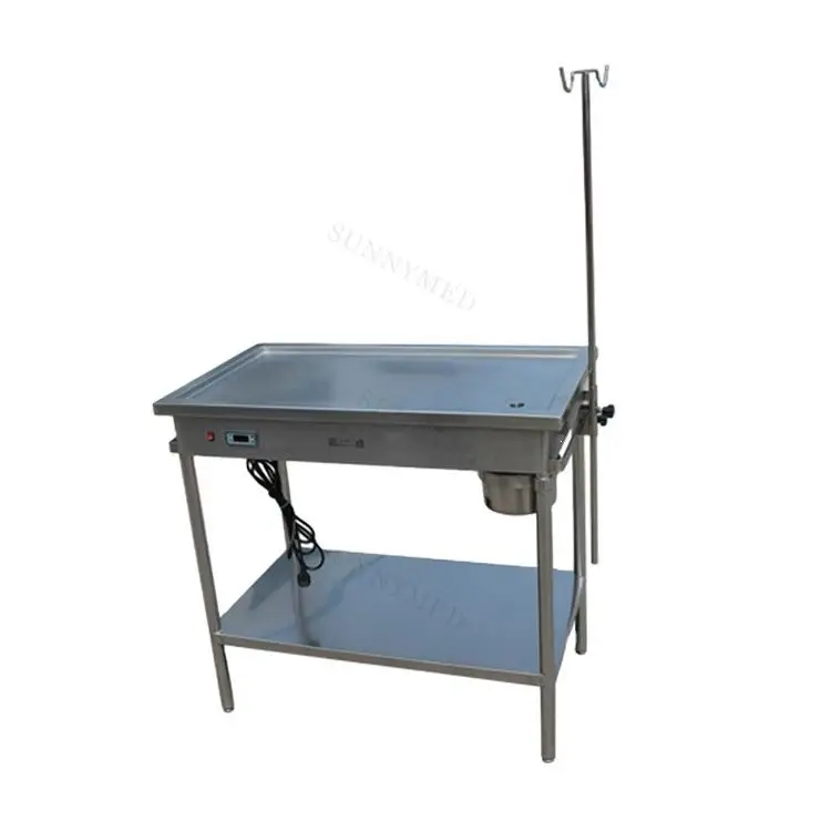 

SY-W023 Medical Professional Instruments Stainless Steel Constant Temperature Medical Table Pet Examination Table