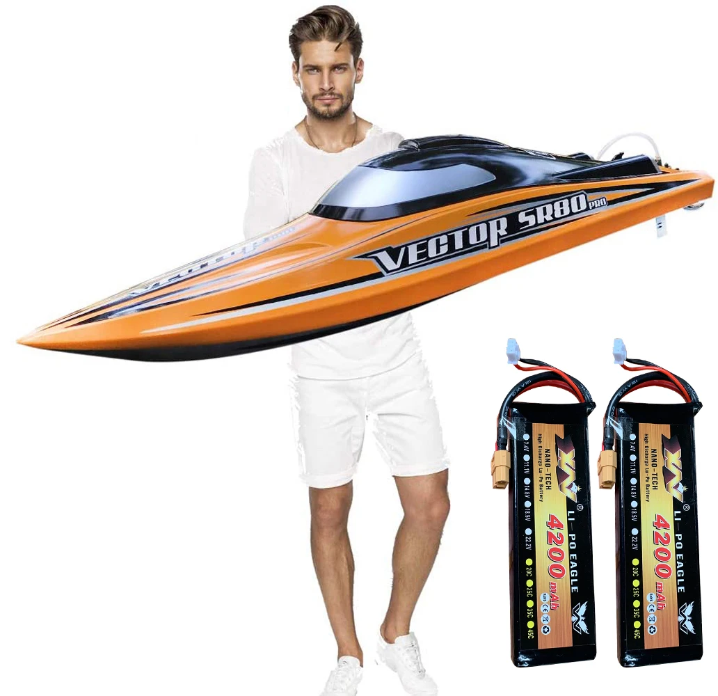 ラジコンボート　VECTOR SR80 PRO RADIO CONTROL すぐに使えるSR80 Pro。 RTR 31.5インチ大型ホビーラジコンボート 大人