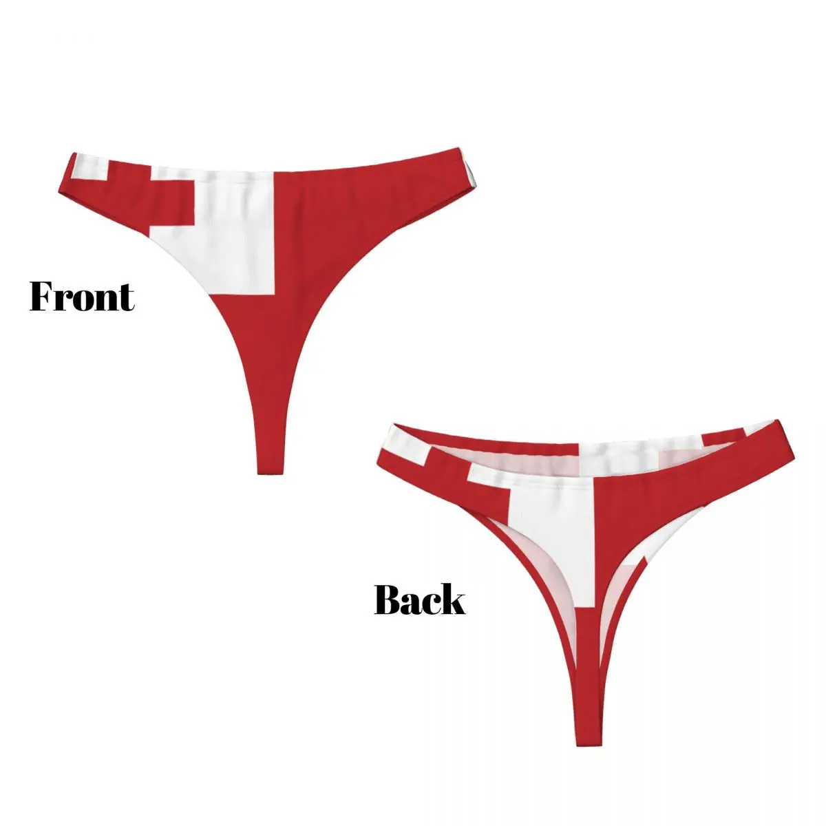 여성용 통가 플래그 G-스트링 맞춤형 끈 팬티, 통기성 속옷