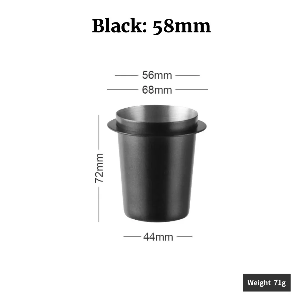 Stainless Steel Coffee Dosing Cup for Espresso Machines