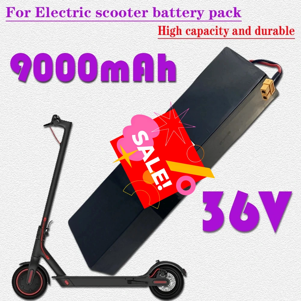 

18650 Lithium-Ion Battery Pack 10S3P 36V 9000mAH Suitable for KUGOO S1 S2 S3 Electric Scooters etc accessories with BMS+charger