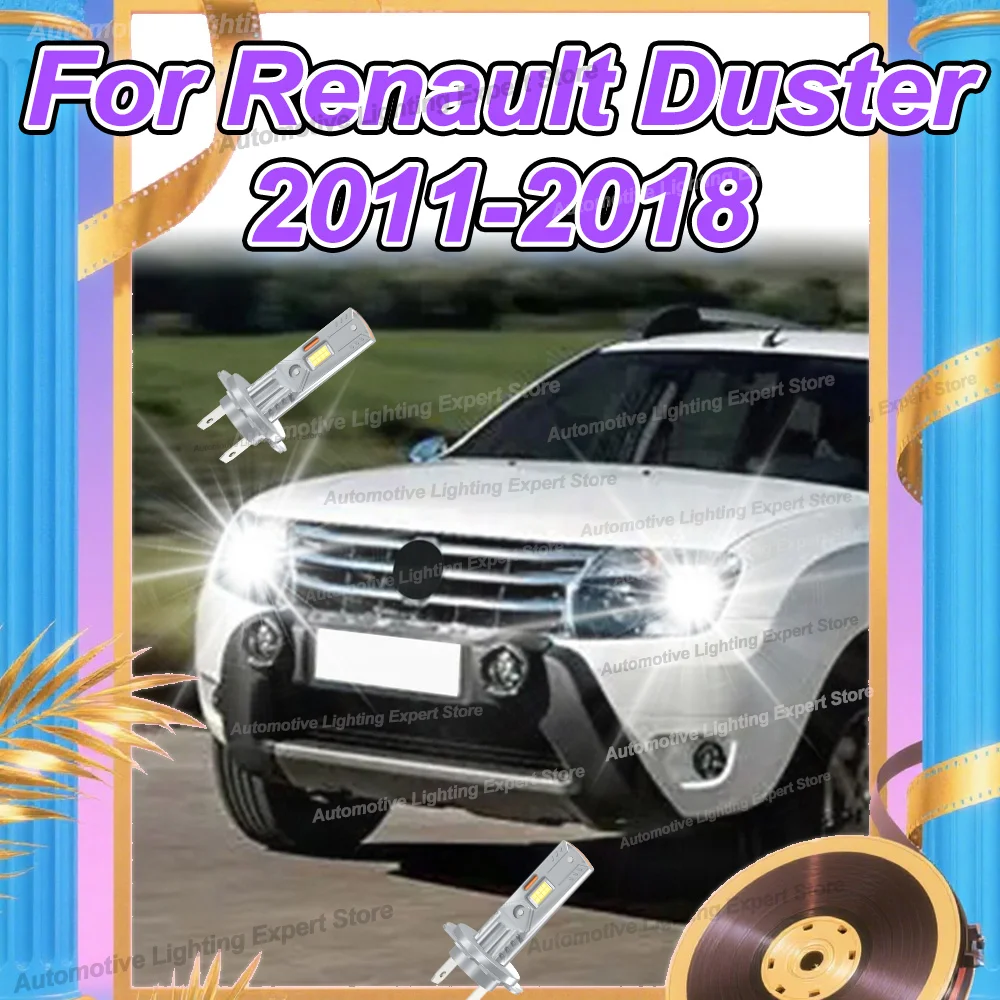 

Car headlights Led Lights 6000K For Renault Duster 2011-2018 2012 2013 2014 2015 2016 2017