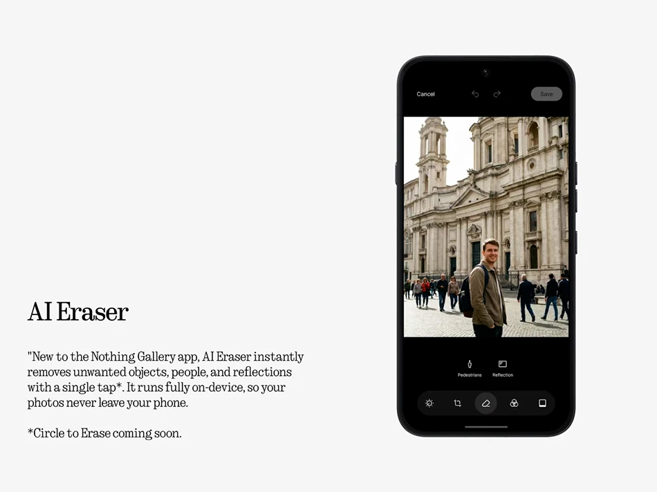 Nothing Phone (4a)Snapdragon 7s Gen 4 6.78-inch flexible AMOLED 5080mAh battery 50 MP IP64 NFC Global version