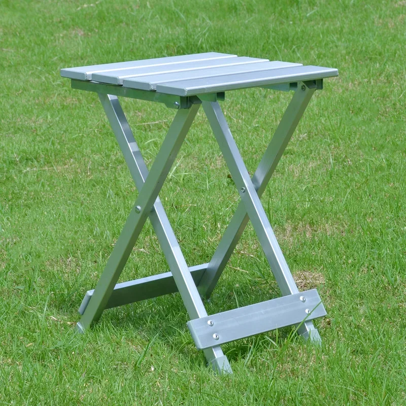 

Outdoor Chair Portable Folding Chair Fishing Chair Aluminum Stool Seat Hiking Tool Bench Picnic Camping Stool Supplies Camping