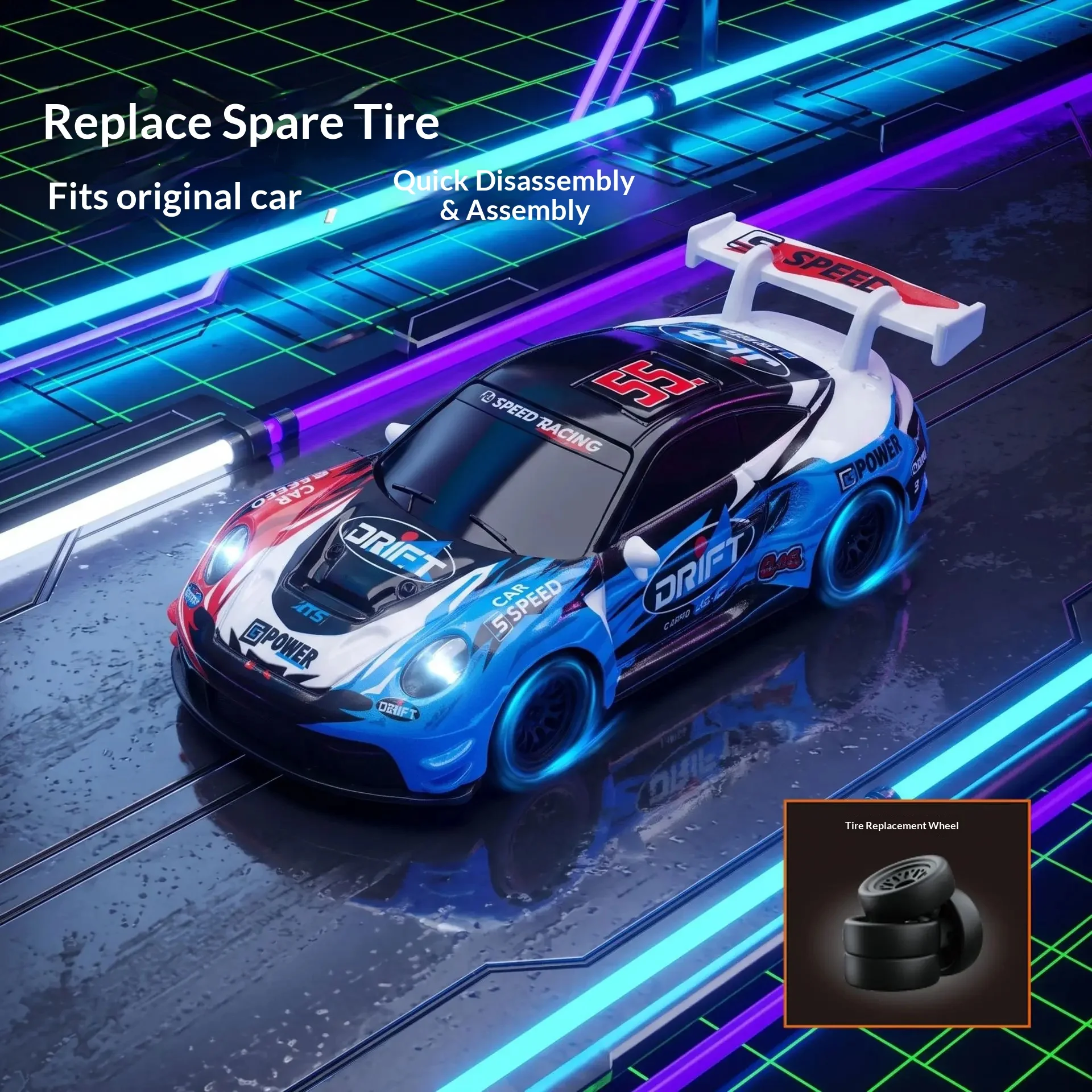 Mobil Drift RC Skala 1:64 Kece - Rc Hobby Grade Drift Car ulasan dan harga