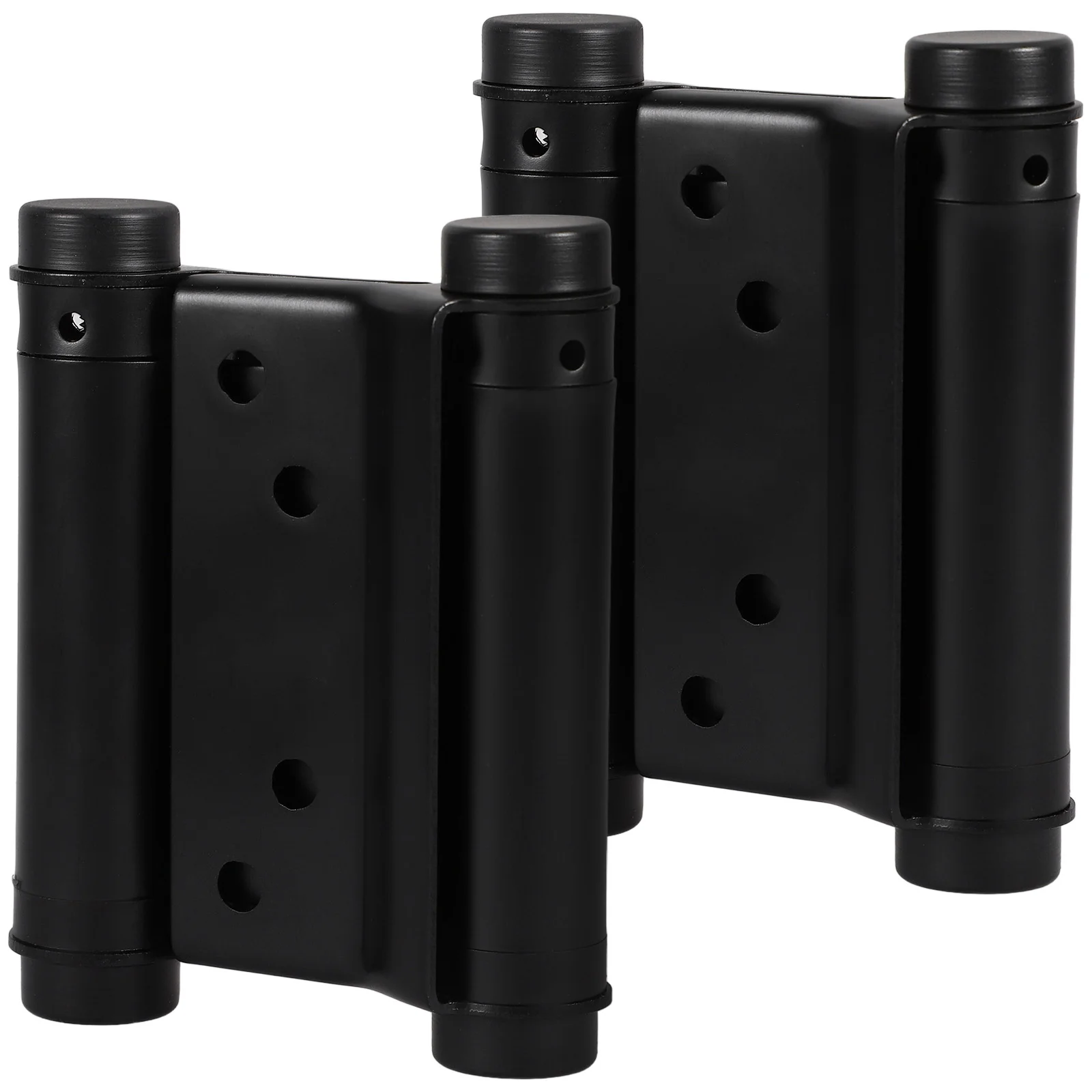 

2pcs Saloon Door Spring Loaded Swinging Door Hinge Heavy Duty Stainless Steel Double Swing Hinge For Gate Fence Exterior